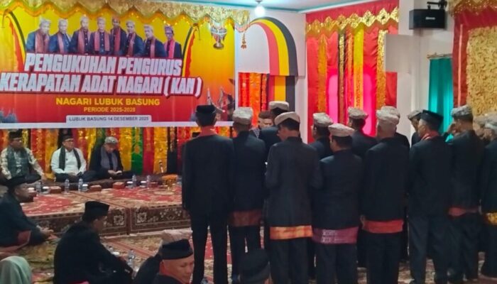 Pengurus KAN Lubuk Basung Periode 2025–2028 Dilantik