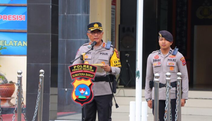 Sambut Tahun Baru 2026, Kapolres Pessel Ajak Warga  Jauhi Pelanggaran Kamtibmas