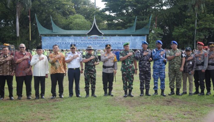 Wawako Padang Hadiri Apel Pasukan Operasi Lilin 2025 untuk Pengamanan Nataru