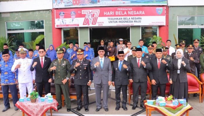 Polres Pessel Hadiri Upacara Hari Bela Negara ke-77, Bupati Tekankan Persatuan dan Ketangguhan Daerah