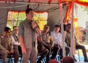 Polres Pessel Kawal Ketat Kunjungan Kepala BNPB ke Huntara Korban Banjir