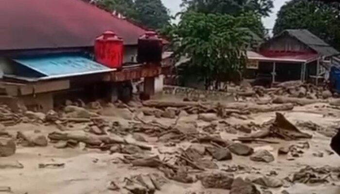 Tanjung Raya Kembali Diterjang Galodo, Sungai Muaro Pisang Meluap