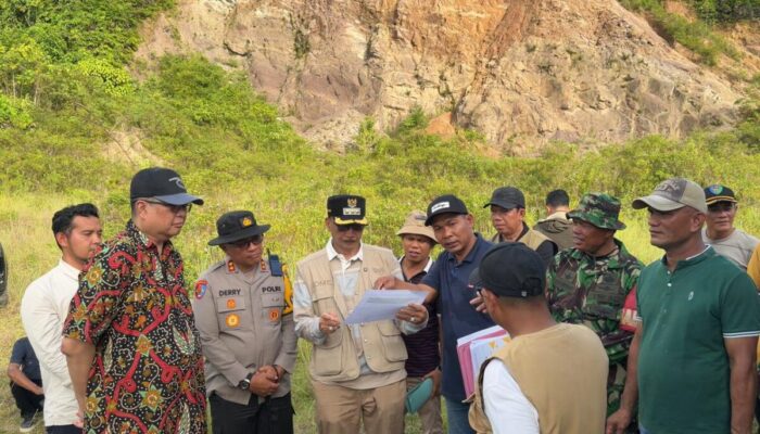 Dirjen PKP dan Bupati Pessel Tinjau Lokasi Huntap Korban Banjir Bandang Bayang