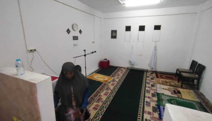 Mushola Rampung, Huntara Rusunawa Lubuk Buaya Kian Manusiawi bagi Korban Galodo