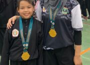 Dua Atlet Putri Perguruan Silat Taduang Bangkeh Batipuh Raih Dua Medali Emas di Kejuaraan Kemenpora Championship