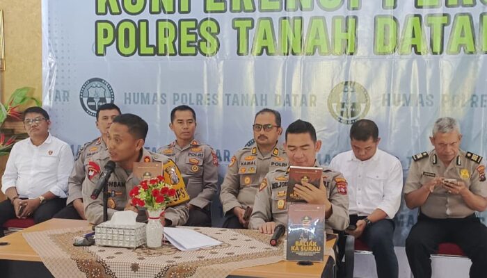 Polres Tanah Datar Lakukan Pengawasan Intensif terhadap Aktivitas Tambang
