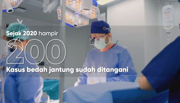 Heartology Cardiovascular Hospital Catat Tindakan Pertama di Indonesia: MICS Kombinasi MVr, ASD Closure, dan TVR Repair