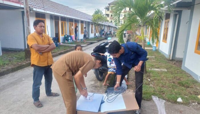 Pemko Padang Pasang Jaringan Internet untuk Mendukung Fasilitas Huntara