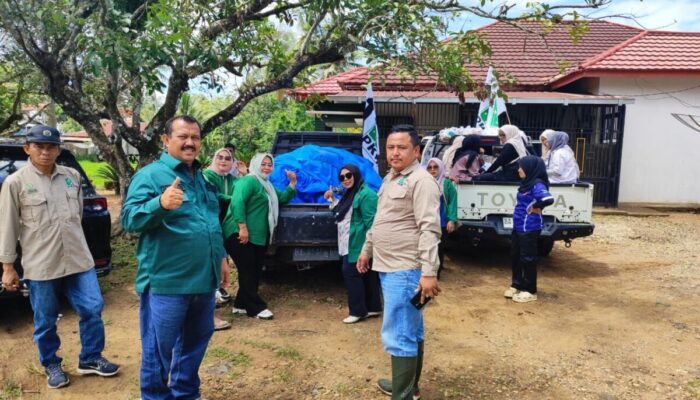 PKB Tanah Datar Bawa Ratusan Paket Sembako untuk Masyarakat Malalo