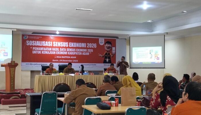 BPS Agam Dorong Pemanfaatan Data untuk Kemajuan Daerah