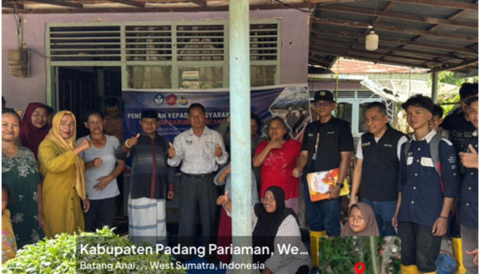 PNP Salurkan Bantuan Pendidikan dan Kebutuhan Dasar untuk Warga Terdampak Bencana di Sungai Buluh Utara