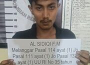 Seorang Pemuda Nekat Simpan Ganja dalam Dompet