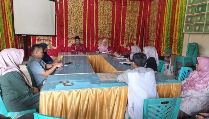 Rakor Perdana 2026, Wali Nagari Aia Manggih Tekankan Pentingnya Disiplin Perangkat