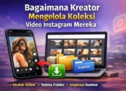 Bagaimana Kreator Mengelola Koleksi Video Instagram Mereka