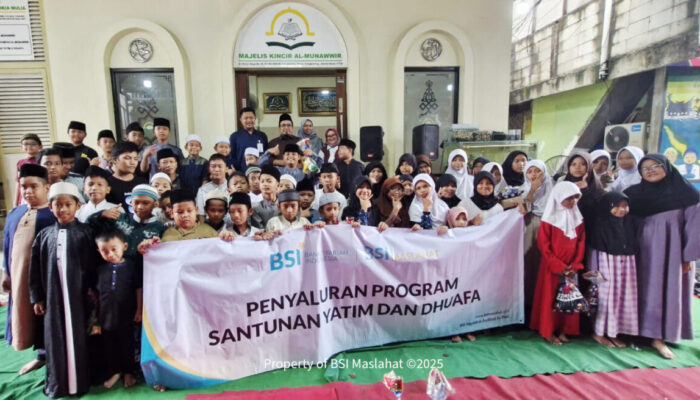 BSI Maslahat dan BSI Hadirkan Kebahagiaan bagi 200 Anak Yatim di Jakarta
