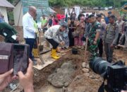 Peletakan Batu Pertama, Kampung Talang Jadi Lokasi Pertama Pembangunan Huntap Korban Bencana di Sumbar