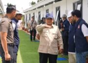 Presiden RI Prabowo Subianto Tinjau Huntara di Aceh Tamiang