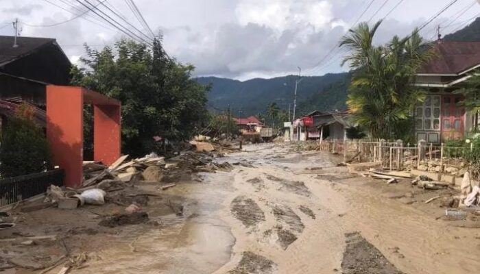 Dalam Sehari, Pasar Maninjau Diterjang Galodo 5 Kali