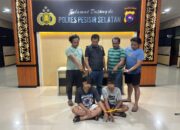 Lagi, Polisi Tangkap Dua Pelaku Penyalahguna Sabu di Ranah Pesisir Pessel