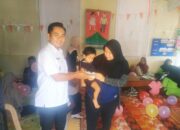 Awali 2026, Pemnag Aia Manggih Barat Tinjau Posyandu dan Salurkan PMT Balita