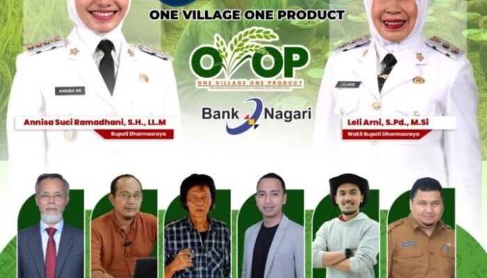 Dharmasraya Bakal Gelar Seminar dan Luncurkan Program OVOP