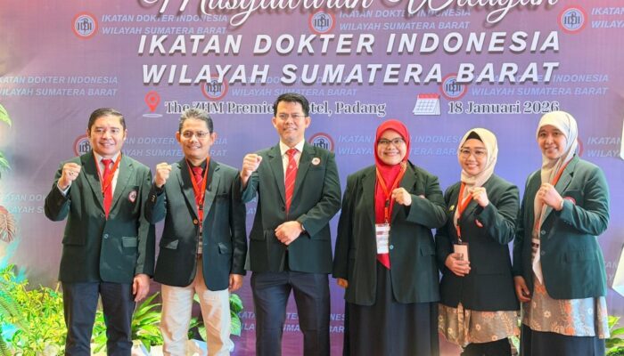 Dr. dr. Roni Eka Sahputra, SpOT, Subsp O.T.B(K) Kembali Pimpin IDI Sumbar Periode 2025-2028