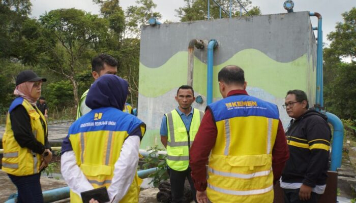Direktur Air Minum Kementerian PU Tinjau Pengembangan SPAM di Padang Panjang
