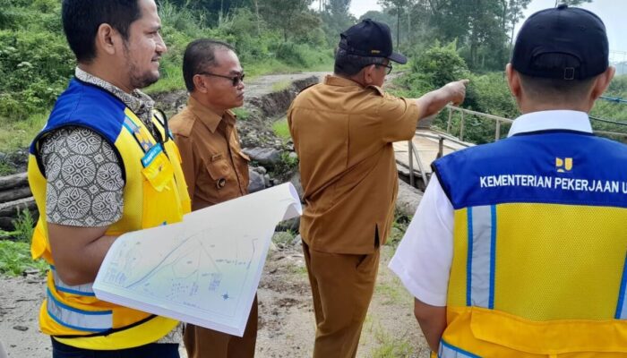 Tiga Lokasi Pembangunan Sabo Dam Kabupaten Tanah Datar Akan Dimulai
