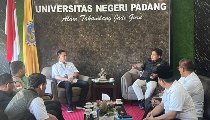 KONI Sumbar Jajaki Kerja Sama dengan UNP