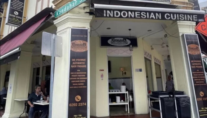 Pamit….! Warong Nasi Pariaman di Singapura, Bakal Tutup setelah 78 Tahun Beroperasi