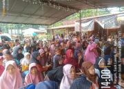329 Lansia dan 71 Anak Yatim Padati Kantor Wali Nagari Saok Laweh, Aji Saman Tebar Kepedulian