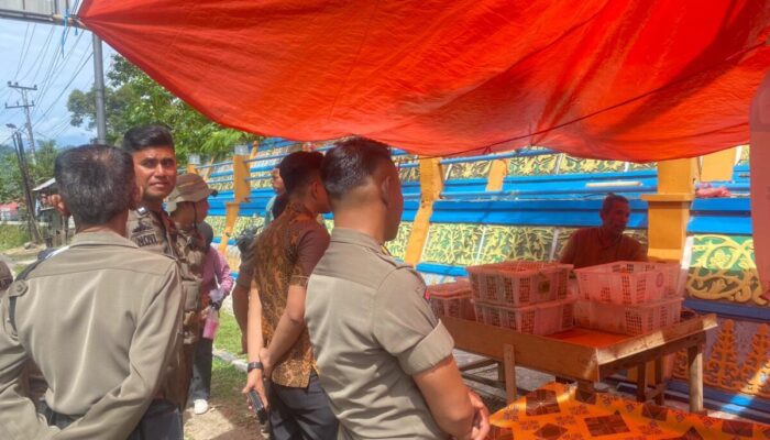 Demi Kenyamanan Masyarakat, PKL Tugu Biola Bukit Putus Ditertibkan