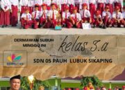 SDN 05 Pauh Lubuk Sikaping Serahkan Hadiah Lomba Isra’ Mi’raj dan Umumkan Dermawan Subuh