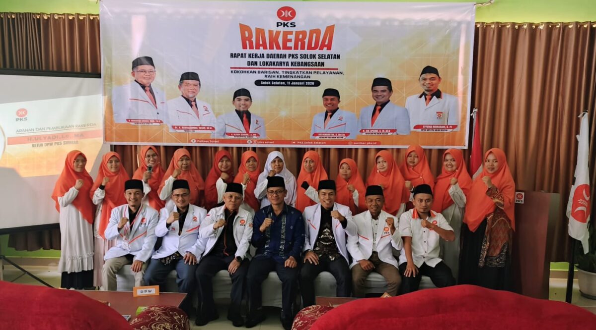 PKS Solok Selatan Tegaskan Komitmen Pelayanan Publik dan Penguatan Kader