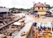 Gubernur Sumbar : Masih Banyak Material Kayu Tersangkut di Badan Sungai