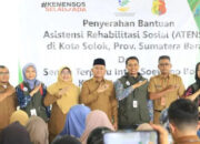 Wawako Solok Serahkan Bantuan ATENSI dari STIS Bogor