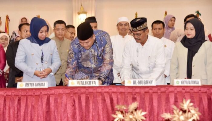 MoU Pemko Pariaman-Yayasan Al-Mughny Perkuat Sinergi Pesantren dan Pendidikan Formal