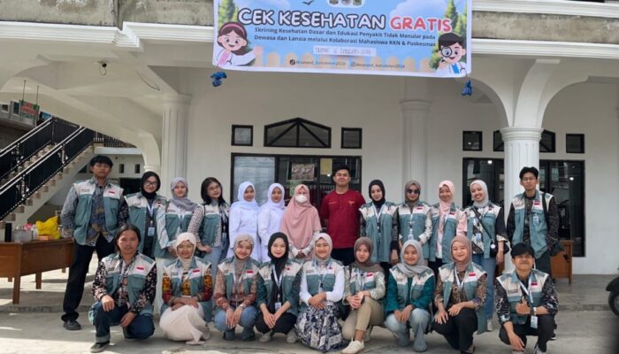 Mahasiswa KKN Unand Turun ke Kampung Batu Dalam Kabupaten Solok