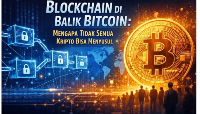 Blockchain Dibalik Bitcoin: Mengapa Tidak Semua Kripto Bisa Menyusul