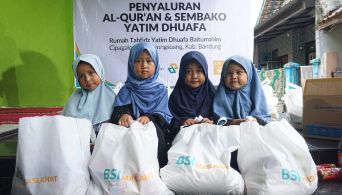 BSI Maslahat Salurkan Fidyah kepada 7.654 Penerima Manfaat