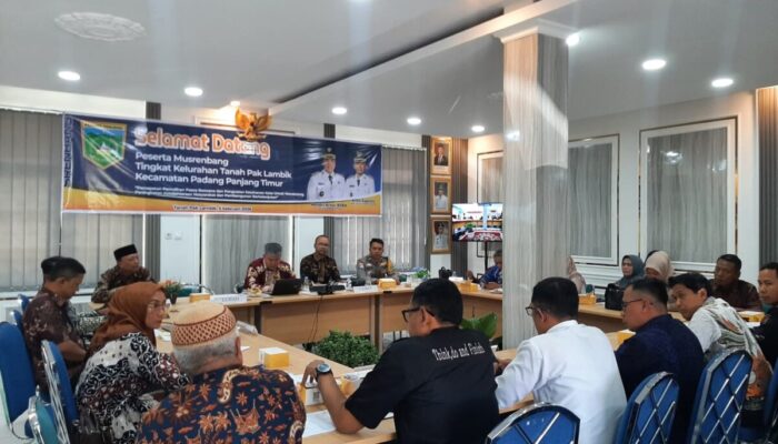 Musrenbang Kelurahan TPL Padang Panjang Timur Bahas Infrastruktur, Pendidikan, dan Kesehatan