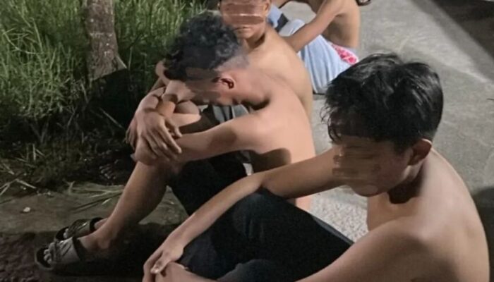 Diduga Tawuran, Empat Pelajar Diamankan Satpol PP di Kawasan Gunung Pangilun Padang