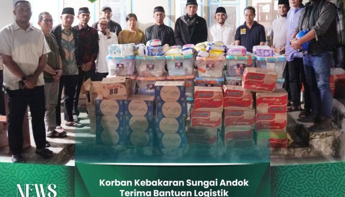 Pemko Padang Panjang Beri Bantuan Logistik untuk Korban Kebakaran Sungai Andok