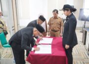 Jaksa dari Kejaksaan Agung RI Dilantik sebagai Inspektur Daerah Dharmasraya