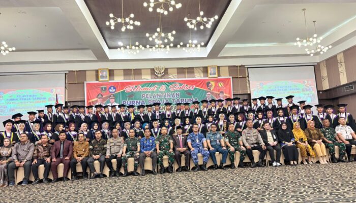 68 Taruna SMA Praja Nusantara Sumbar Resmi Dilantik, Siap Tembus TNI–Polri