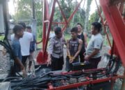 Kepergok Potong Kabel Tower, Seorang Pemuda di Linggo Sari Baganti Diamankan Polisi