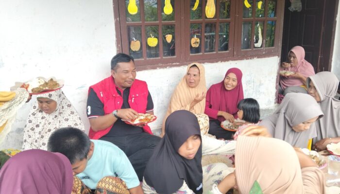 PDI Perjuangan Nyalakan Harapan di Kayu Pasak: Marandang Bersama Menguatkan Luka Pascabencana