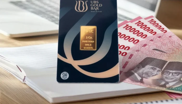 Jumat Pagi Emas UBS Rp3,008 Juta/gr