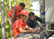 Jaga Konektivitas Warga di Huntara, Telkomsel Perkuat Akses Internet