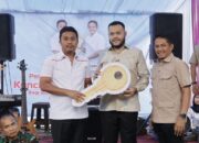 100 Unit Huntara Mandiri Diserahkan ke Pemko Padang